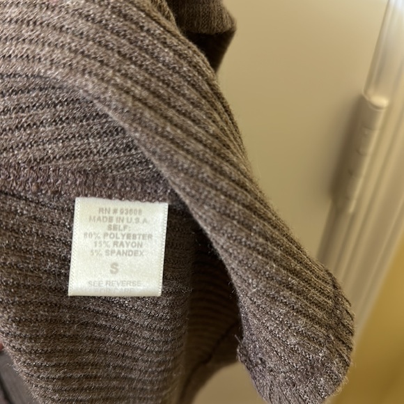 Matty M Cold Shoulder High Low Sweater Dress - Picture 5 of 8